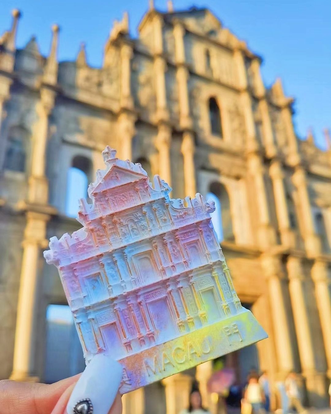 一齊製作出精緻的香薰石膏大三巴冰箱貼！