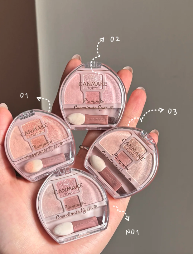 CANMAKE 淚袋臥蠶四色眼影盤