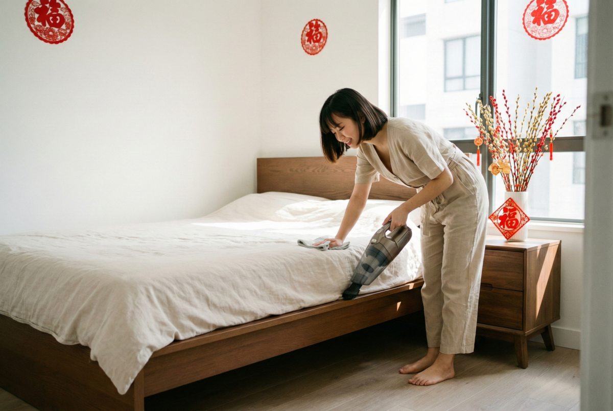 房間床位不宜隨意移動,尤其主人房,以免影響夫妻感情、睡眠品質及家中氣場。