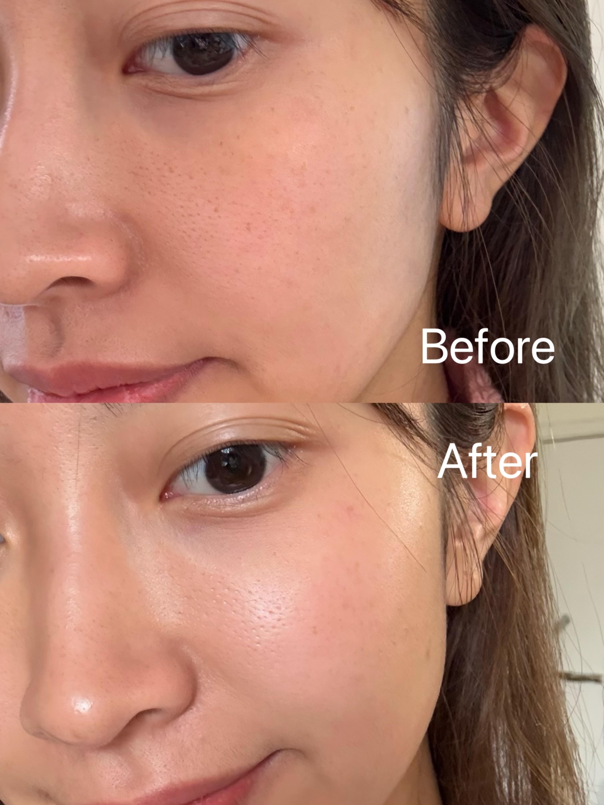 用家Kaki使用fresh紅茶精華水的前後對比