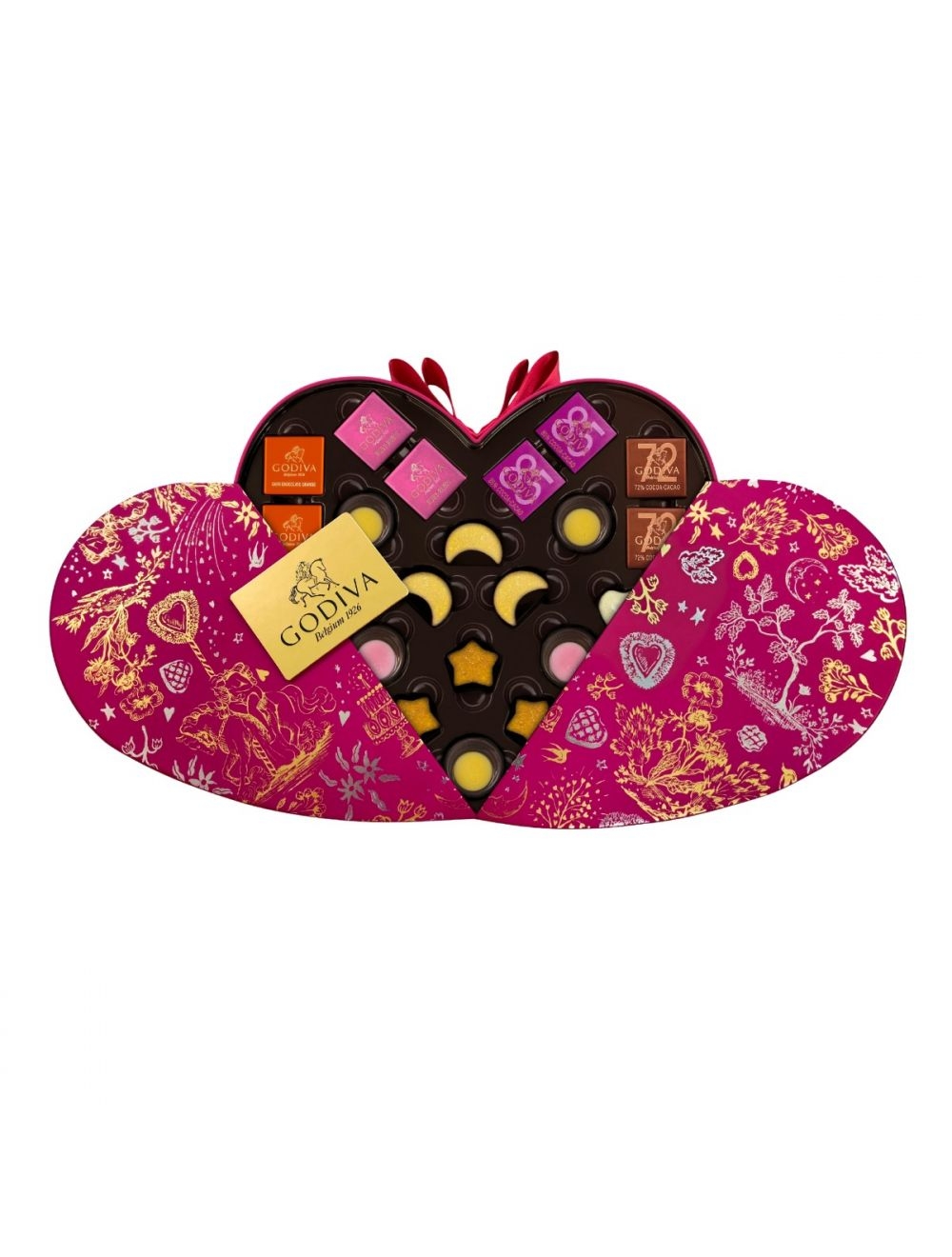 朱古力心形禮盒(29顆裝)。