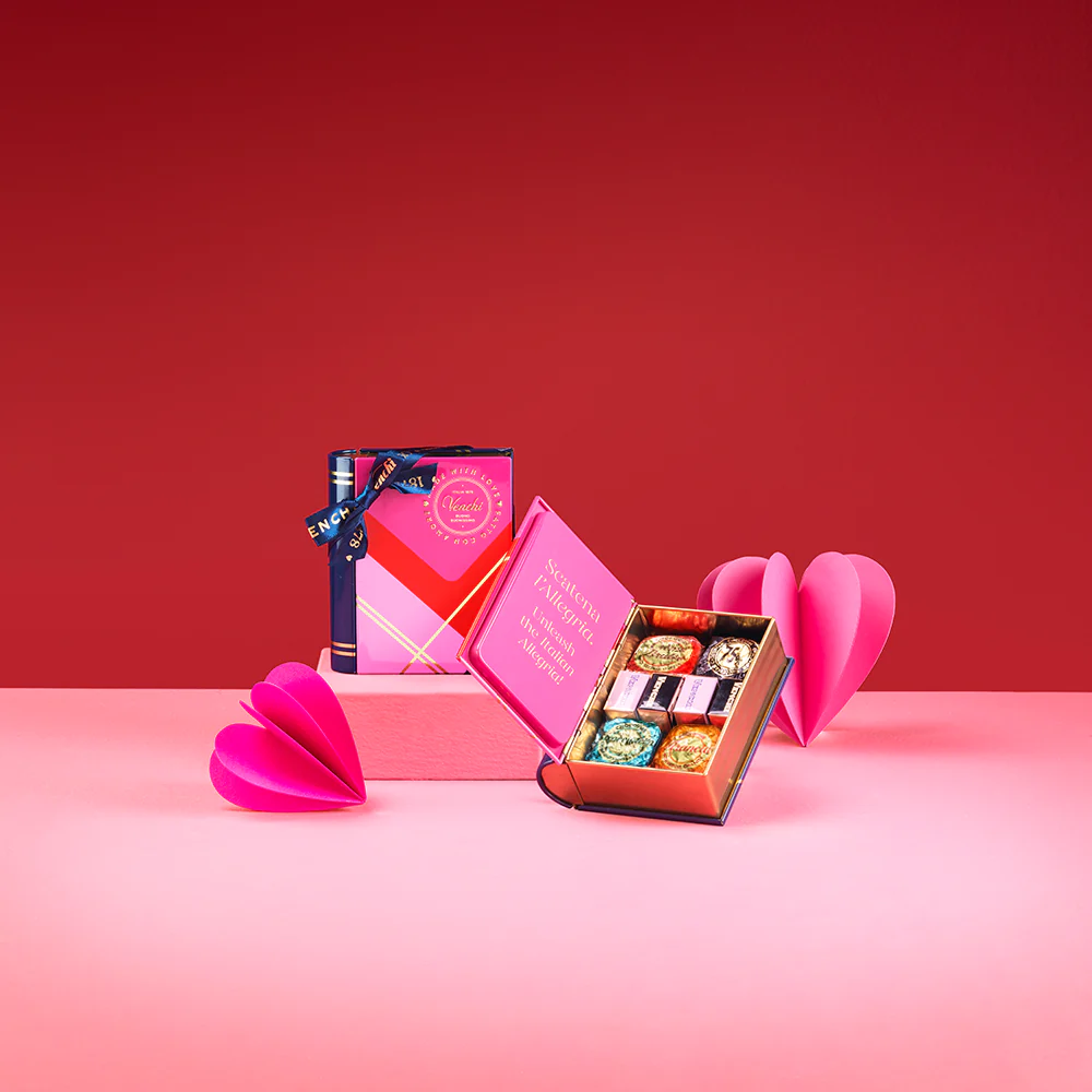 甜蜜迷你書形禮盒。