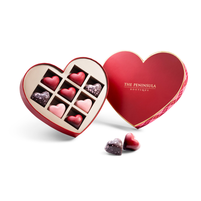 嚐味心形朱古力(8粒裝)!