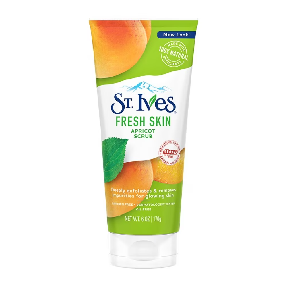 St. Ives 聖艾芙磨砂潔面膏-杏子。
