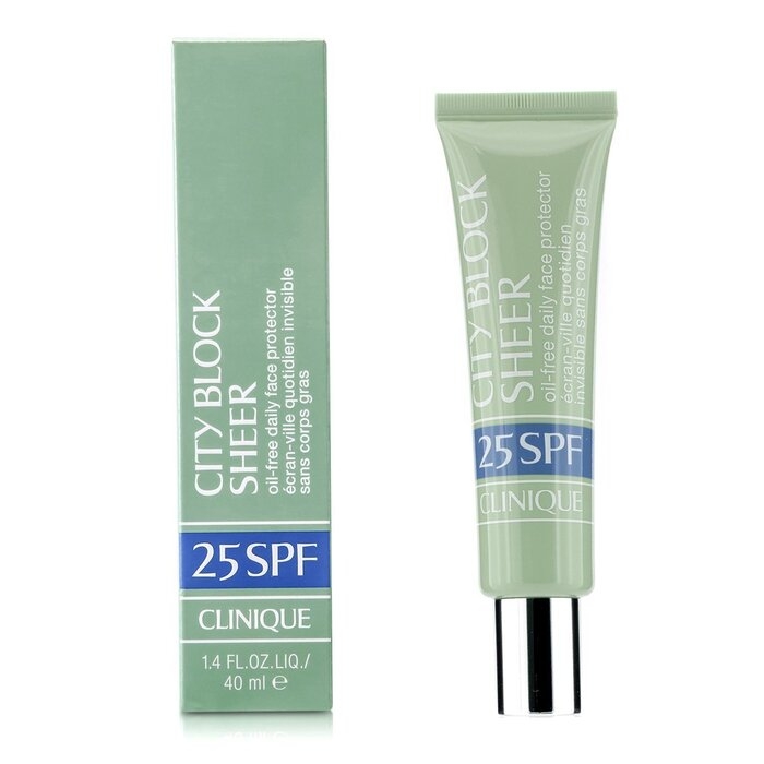 Clinique City Block Sheer 抗污染隔離霜