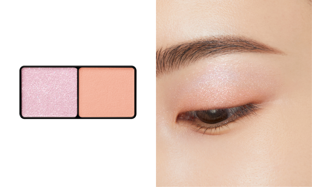 深邃雙色眼影 21暖陽珊瑚登場。