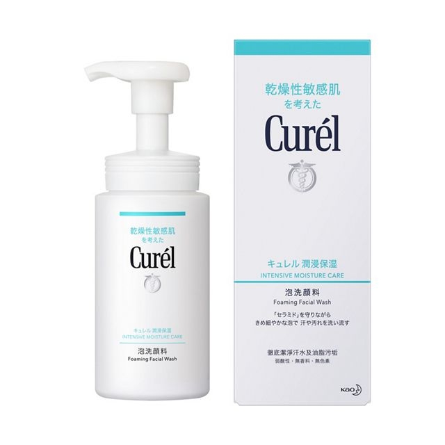 Curél 豐盈泡沫潔面乳