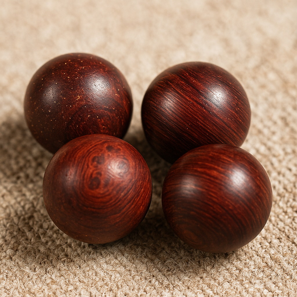 小葉紫檀不但木質堅硬、色澤深沉，其木紋特徵更讓收藏者和愛美女性著迷～