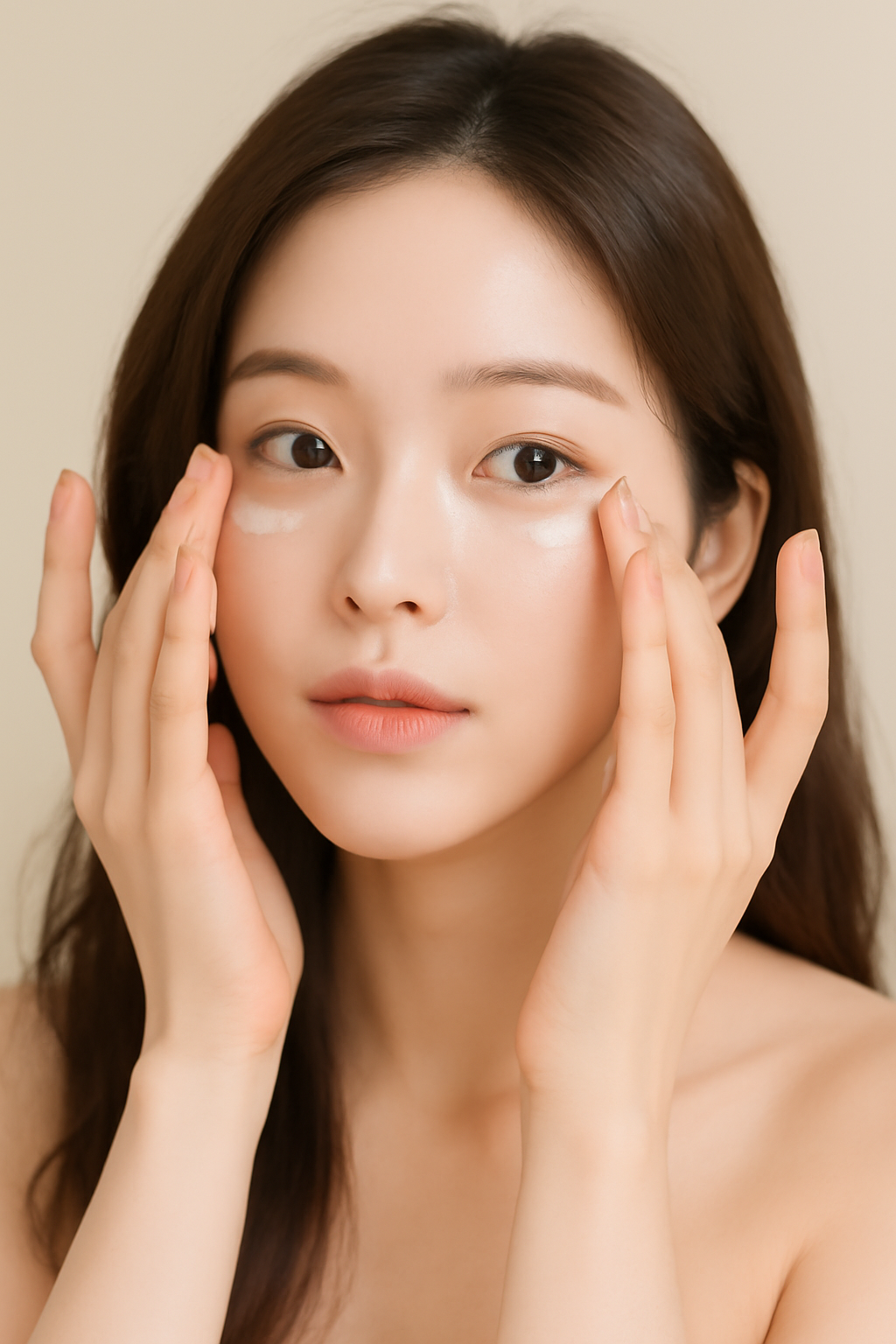 使用含有植物萃取或咖啡因的眼霜