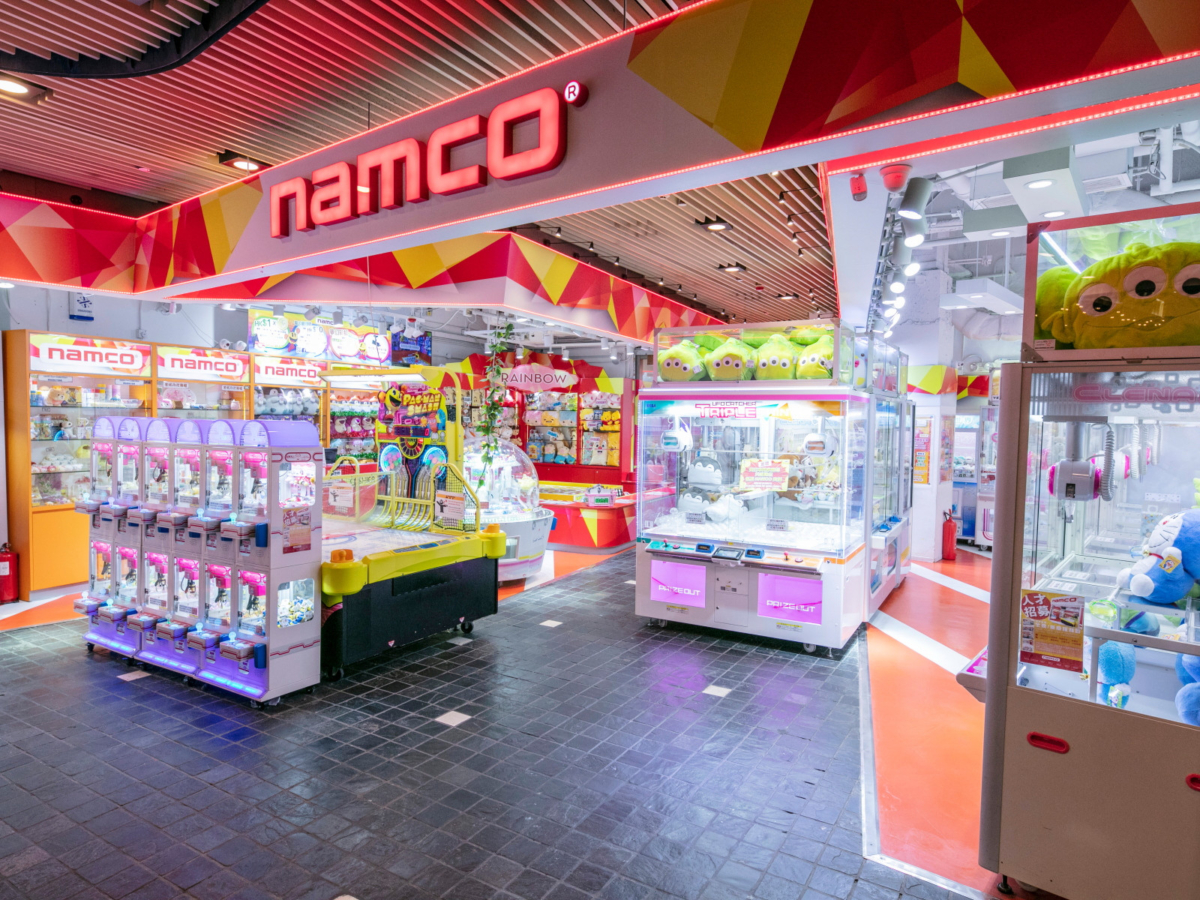 旺角好去處推介：NAMCO朗豪坊店。