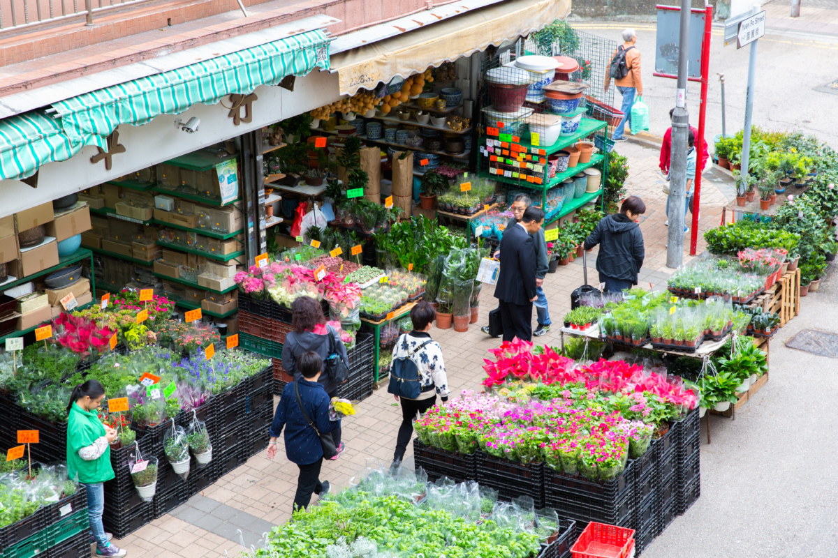 旺角好去處推介：花墟道。