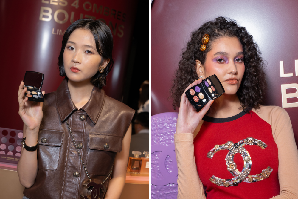 星級化妝師San更指:即使是眼腫的人,也能駕馭銀色金屬感眼影,重點在於塗抹時色調不要太飽和、邊緣位不要太實,並且塗抹位置不要太高。