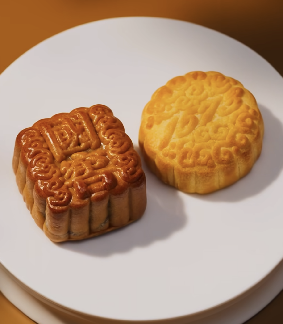 奇華x國窖1573經典裝白酒月餅禮盒