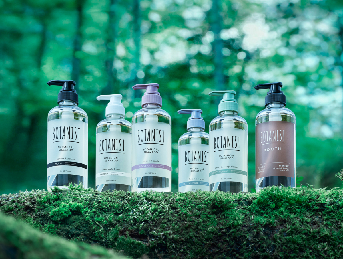 BOTANIST有6大系列:MOIST保濕型、SMOOTH順滑型、DAMAGE CARE受損修復型、SCALP CLEANSE頭皮清潔型、BOUNCY VOLUME豐盈彈性型、ROOTH歲月修護順滑型。