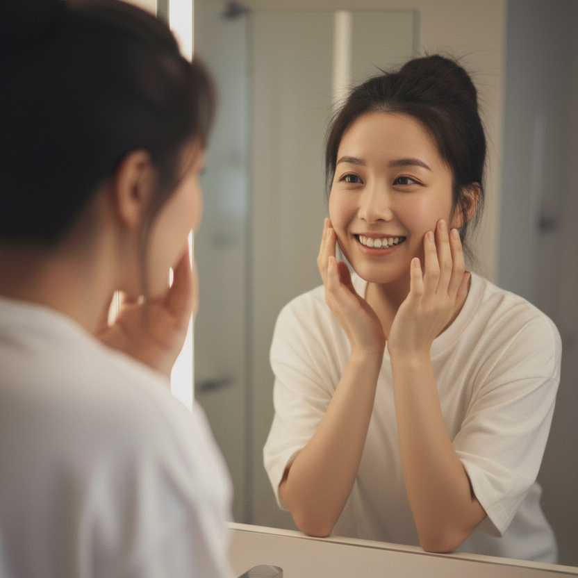 使用CLARINS Double Serum短短2週,就能看到肌膚明顯煥發新生,彈性和緊緻度都有顯著提升,毛孔也變得更加細緻。