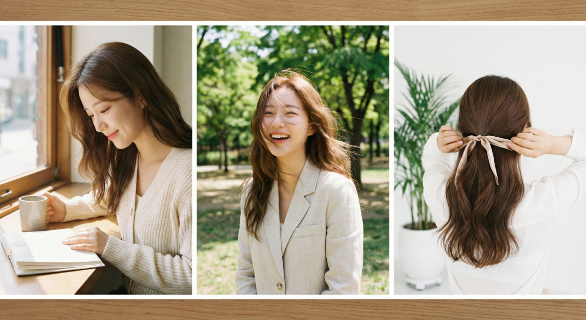 茶棕色髮色低調高級、百搭耐看，免漂護髮又顯白，褪色後自然柔和。