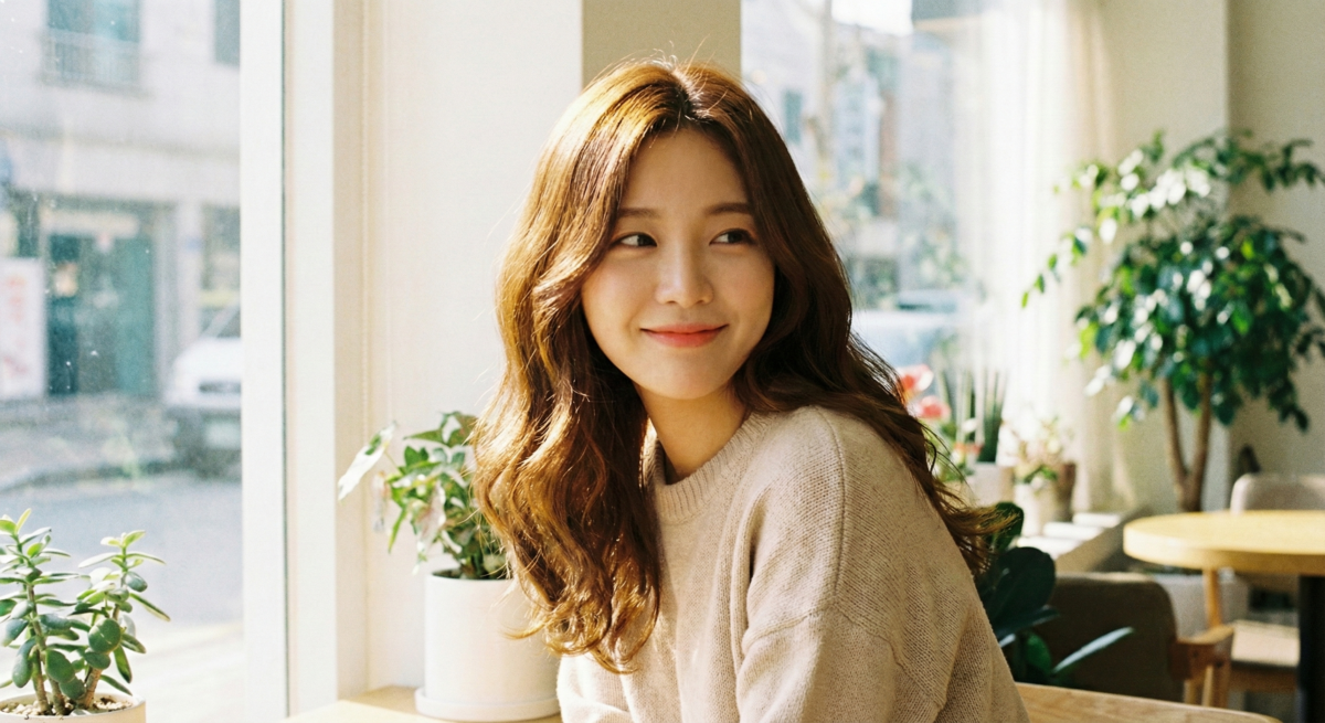 棕色系染髮是安全百搭、顯白提氣色，且自然襯托亞洲膚色的理想選擇。