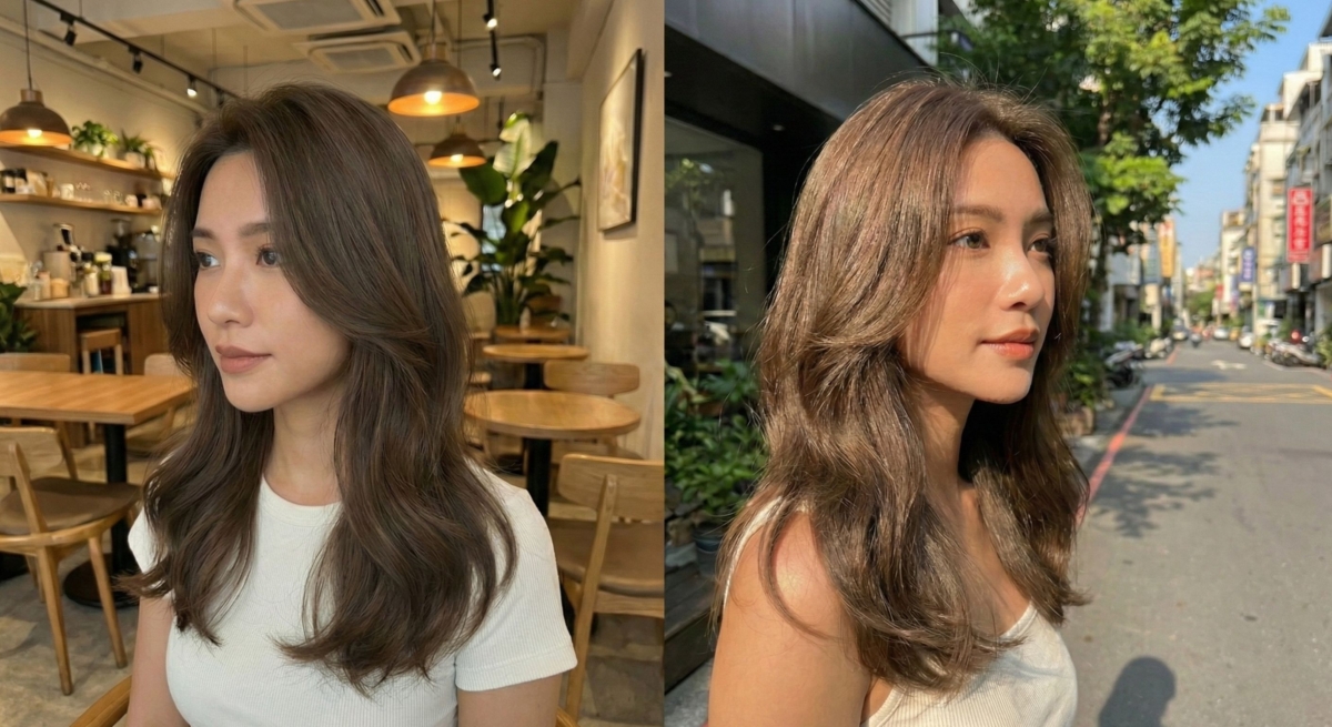 榛果奶棕是 2026 亮棕髮色中最具質感的推薦選擇，它完美融合了溫潤的榛果色調與柔霧質感。