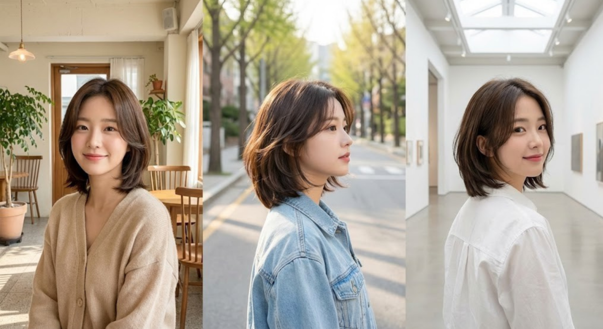 階梯式公主切搭配耳下肩上髮型，多層次剪裁柔和自然，增添短髮活潑感並修飾臉型輪廓。