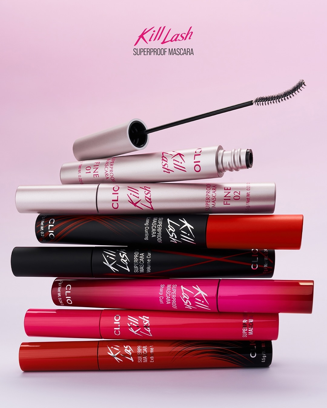 CLIO Kill Lash 睫毛膏：閉眼入經典・韓團同款。