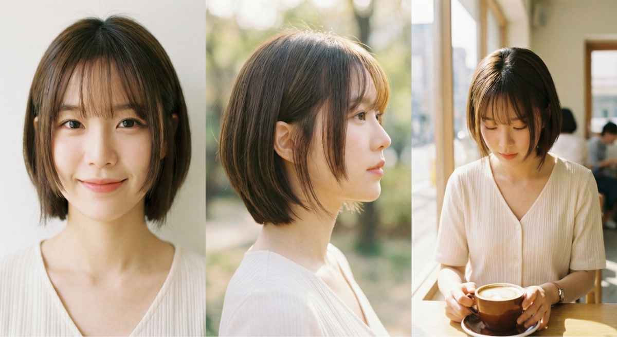 短髮公主切打破長髮迷思，利用層次包覆感完美修飾圓臉與稜角，展現率性俐落、五官精緻的個性造型。