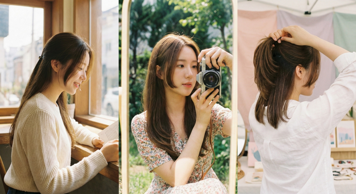 公主切被譽為「瘦面神器」，透過前短後長的層次剪裁有效修飾臉型與柔和輪廓，展現兼具顯瘦效果與獨特辨識度的時尚魅力。