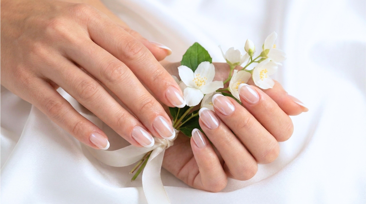 無論是嚴肅的重要會議還是見長輩的場合,這款美甲都能展現出不費吹灰之力的精緻與得體,絕對是好感度冠軍。