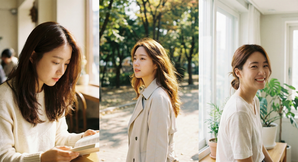 溫暖茶棕色免漂又低調，能修飾黃膚暗沉，室內沉穩、陽光下透出茶色光澤，是新手染髮的溫柔耐看首選。