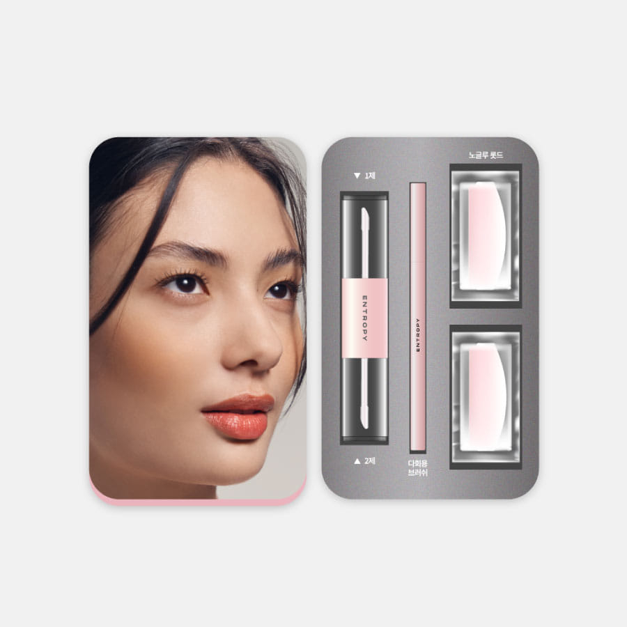 ENTROPY 居家燙睫毛組：懶人必備・維持4週。