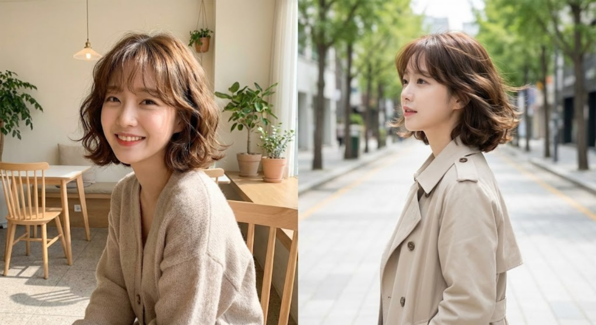 荷葉邊燙短髮（RUFFLE PERM）將柔和波浪融入髮尾，自然律動增添活潑感，搭配瀏海可營造甜美或俏麗氣質，簡單整理即可維持靈動感。