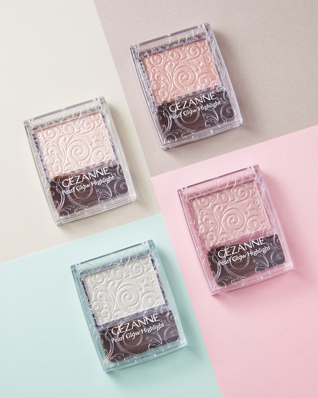 CEZANNE珠光修容霜亮度非常高，光澤感強烈，但建議少量多次使用，然後掃在 C 字位或鼻尖。