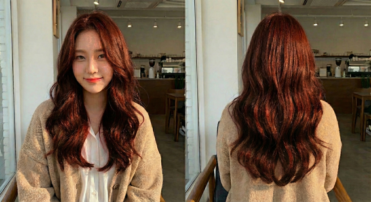 於自然與獨特之間,巧妙將溫暖棕色結合橘紅色調。