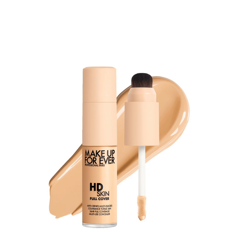 MAKE UP FOR EVER HD SKIN 雙效粉底遮瑕霜（連掃頭）：一支兩用神器。