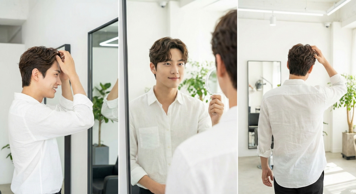 男生燙髮應根據臉型、髮質與個人風格選型，而非盲目跟風明星造型。