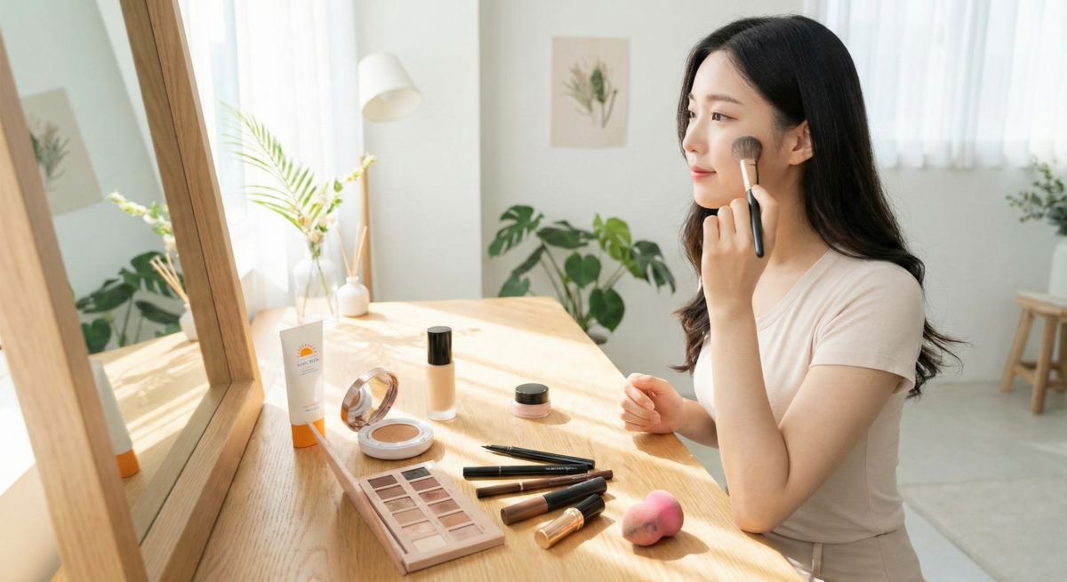 新手化妝必備彩妝清單包括妝前保養、防曬、底妝、眼妝、眉彩、腮紅、唇膏及上妝工具,掌握這些即可輕鬆打造自然服貼的妝容。