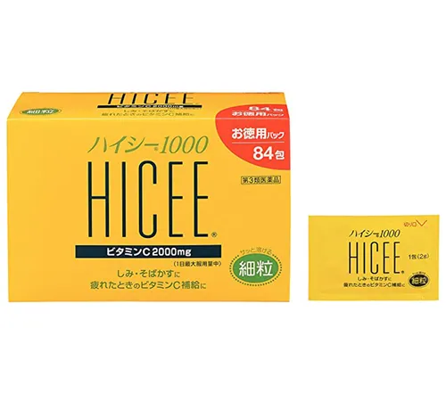 合利他命 HICEE-1000 維他命C顆粒。