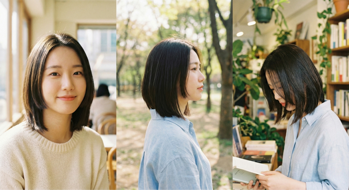 階梯公主切利用兩段式層次雙重修飾高顴骨與下顎，以極高包覆性完美柔化稜角，是讓五角臉瞬間立體精緻的進階顯瘦款。