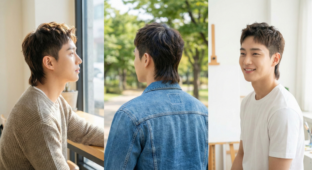 男生短髮2026|15款韓系歐美造型:逗號頭/狼尾/寸頭 附適合臉型