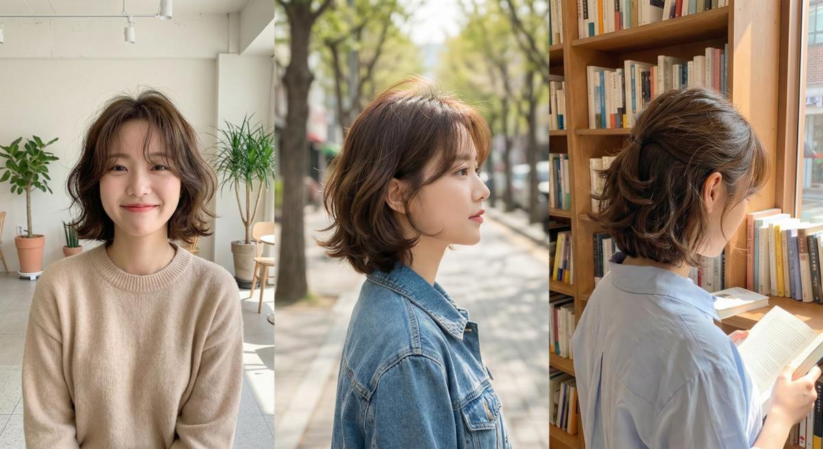 法式波紋燙自然柔和，隨性大波浪即可維持優雅慵懶感。