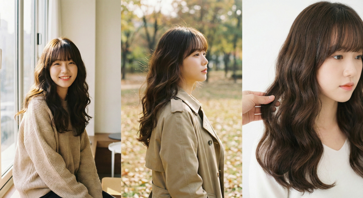 減齡波浪捲採用較大的鬆軟捲度，營造自然流動、慵懶活潑的造型，輕鬆告別沉悶感，注入年輕活力。