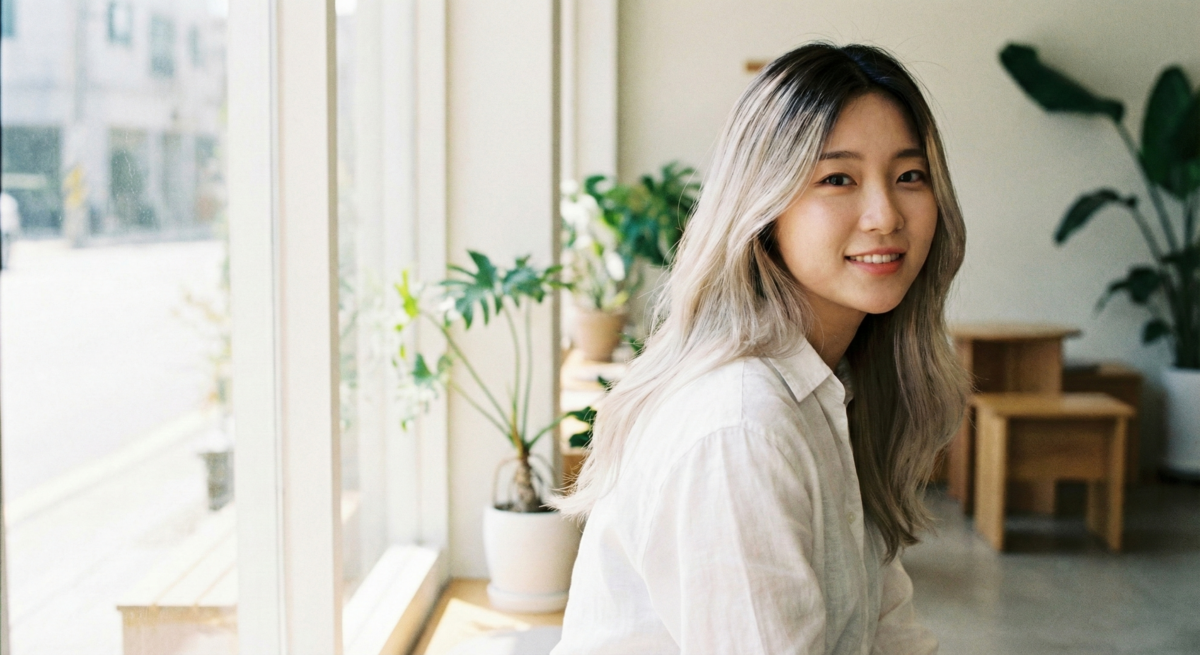 2026熱門高級混血感髮色「暹羅貓髮色」以深淺對比打造自然光影層次，韓星也愛嘗試。