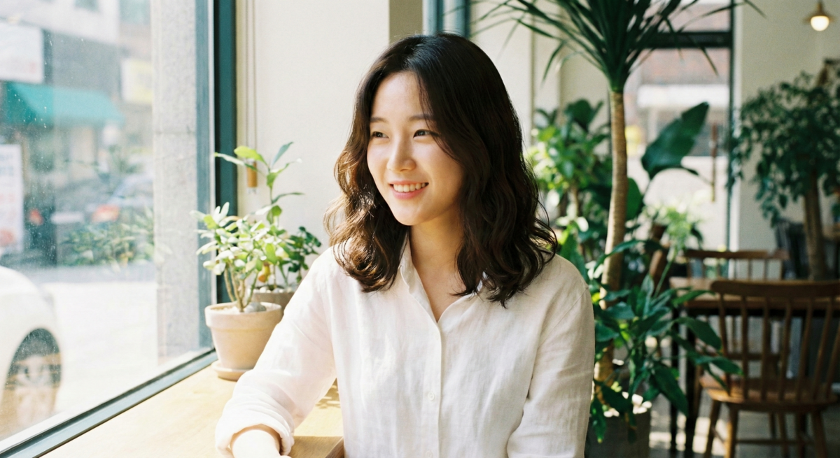 黑茶色自然低調,接近原生髮色,室內低調、陽光下透深褐光澤,易打理。