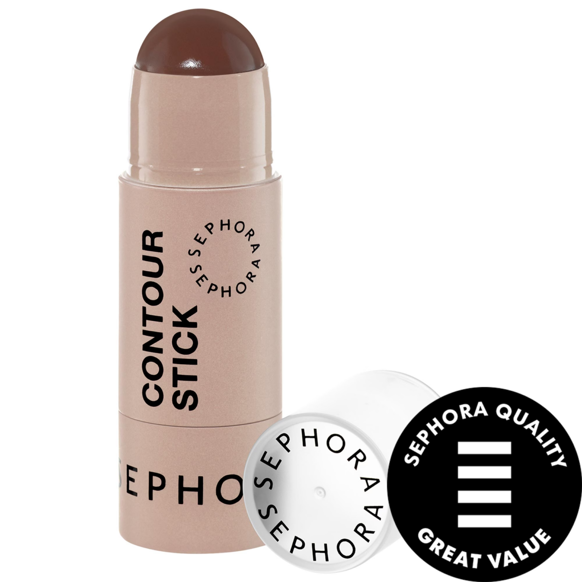 Sephora Collection 修容棒以霜轉粉配方打造持久霧面立體輪廓，顯色可疊加，適合各種膚色。