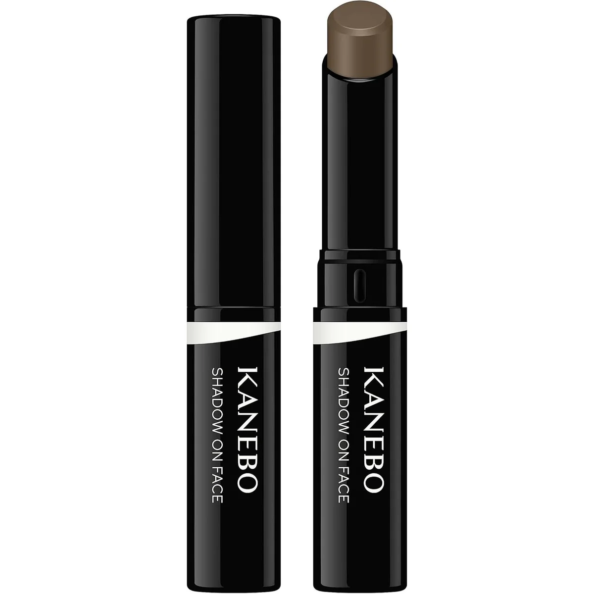 KANEBO 自然陰影修容棒以暖灰米色調細緻修飾輪廓，筆頭精準易用，一棒即可打造自然立體妝感。