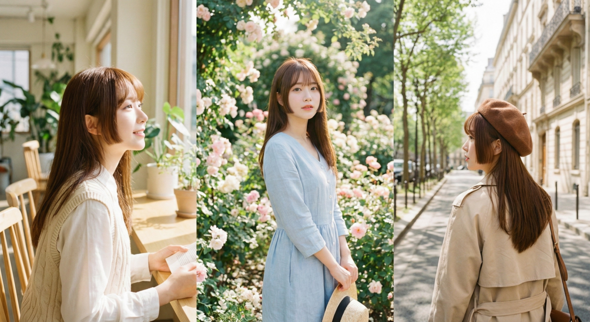 搭配啡色髮系能柔化公主切的銳利線條，降低視覺上的嚴肅感並提升輕盈甜美度，是展現溫柔氣質的入門首選。