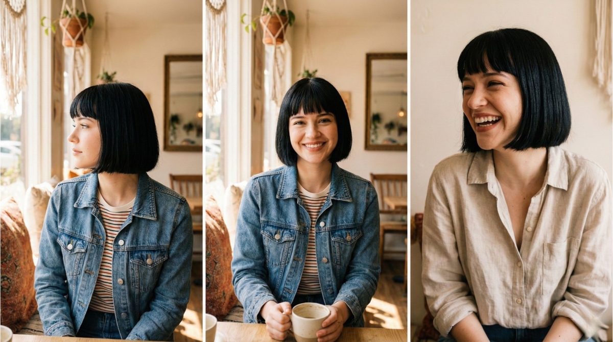 這款髮型一直是流行圈的常勝軍，不管是搭配深髮色還是淺髮色，都能展現出俐落且高質感的都會女性形象。