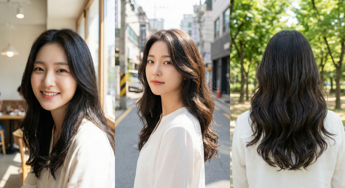 黑咖色是一款低調又自然的棕色系染髮選擇，帶柔和咖啡色調，比純黑更有層次感，可修飾臉型與提亮膚色，搭配捲度造型還能減輕厚重感，增加空氣感與時尚感。
