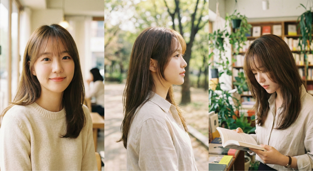 修顏感公主切以流暢層次打造「天然修容」效果，精準修飾凹陷臉型與高顴骨，瞬間讓輪廓變得柔順飽滿且立體精緻。