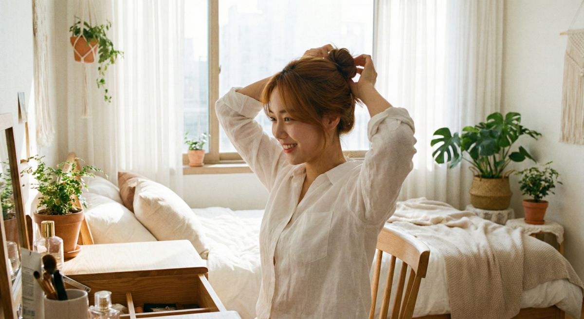 染暖色系髮色後，選護色洗髮水、控制水溫並減少熱傷害即可延長色澤、保持光澤與健康髮質。