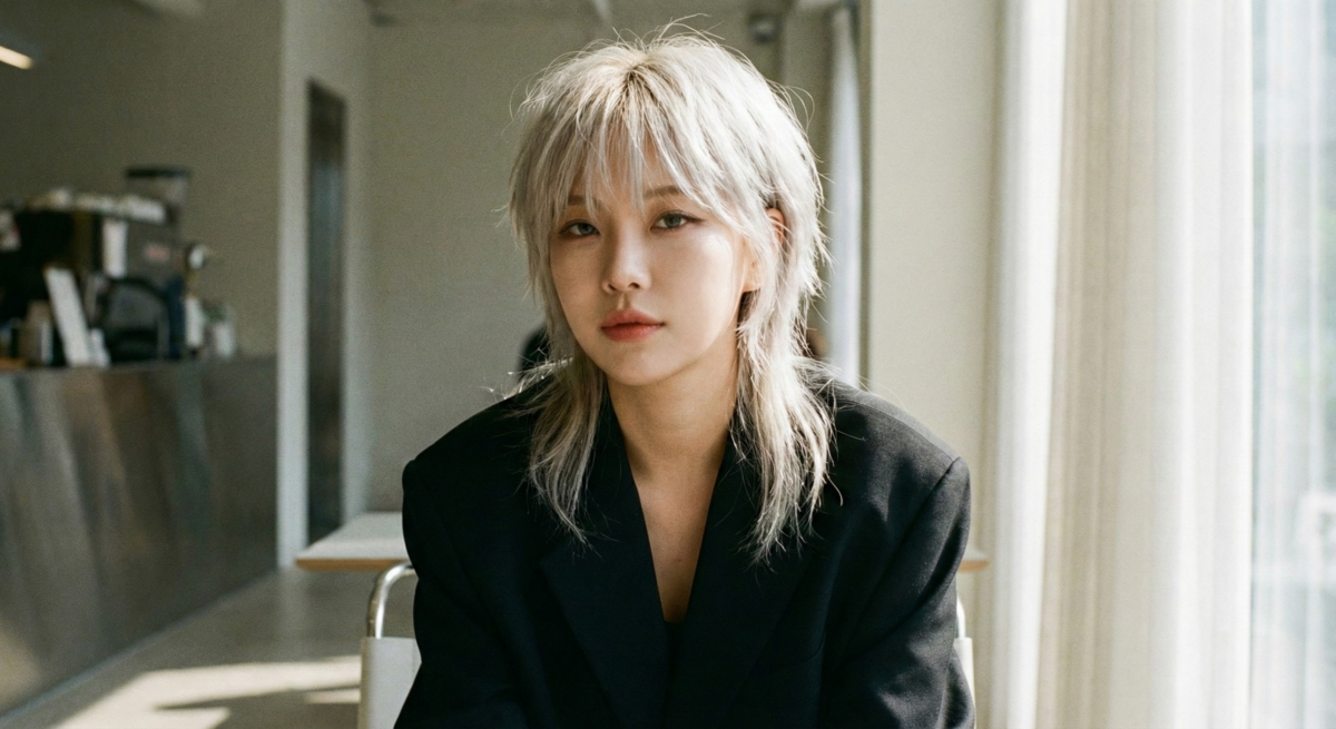 女生狼尾頭比鯔魚頭更日常好整理,透過層次變化不僅能完美修飾臉型,還能輕鬆駕馭甜美或酷帥的百變風格。